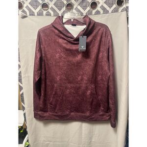 NWT Maelreg Men Perfomance Hoodie In Purple Red Size Medium Golf